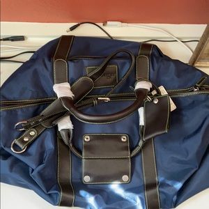 Brand New Peter Millar Dark Blue Duffel Bag